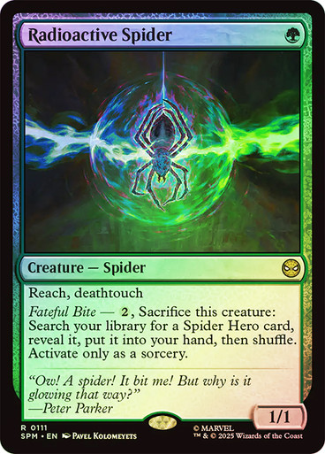 Radioactive Spider (SPM-111)、Magic: The Gathering、kayou