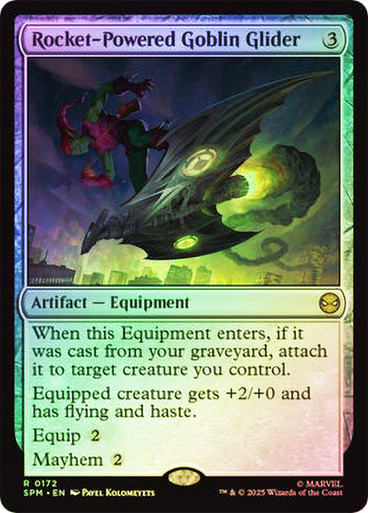 Rocket-Powered Goblin Glider、Magic: The Gathering、kayou