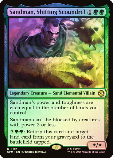 Sandman, Shifting Scoundrel (SPM-112)、Magic: The Gathering、kayou