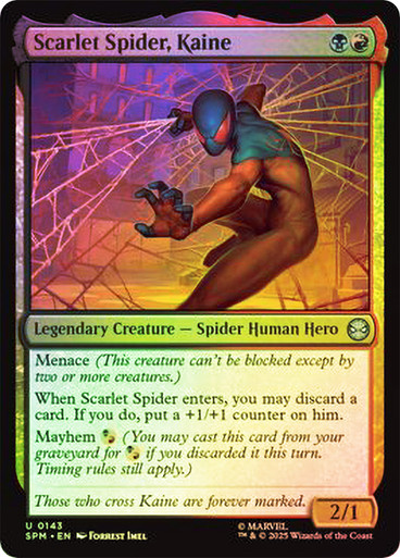 Scarlet Spider, Kaine、Magic: The Gathering、kayou