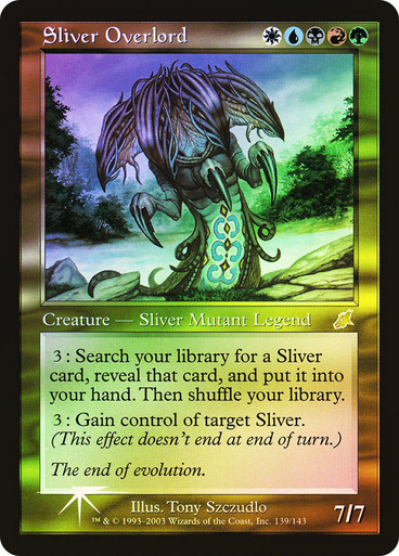 スリーヴァーの首領　Sliver Overlord スリヴァーの首領/Sliver Overlord》[SCG] 金R | 日本最大級 MTG