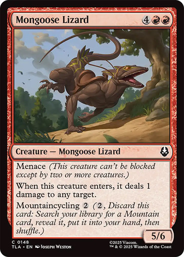 Mongoose Lizard、Magic: The Gathering、kayou