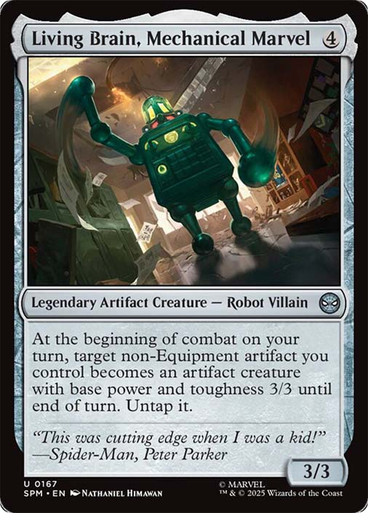 Living Brain, Mechanical Marvel、Magic: The Gathering、kayou
