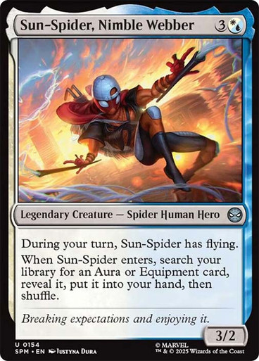 Sun-Spider, Nimble Webber、Magic: The Gathering、kayou