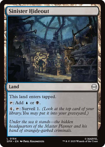 Sinister Hideout、Magic: The Gathering、kayou