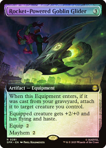 Rocket-Powered Goblin Glider (SPM2-281)、Magic: The Gathering、kayou