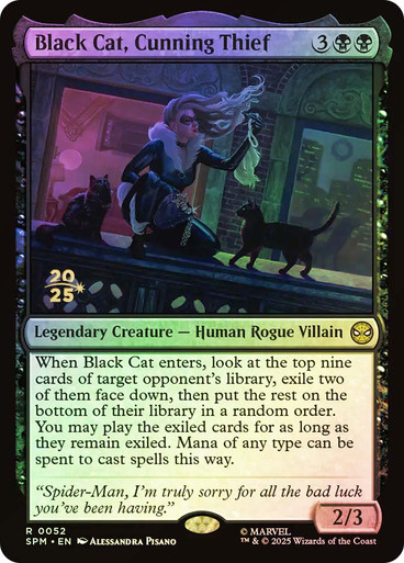 Black Cat, Cunning Thief、Magic: The Gathering、kayou
