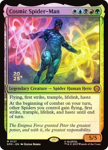 Cosmic Spider-Man (RM-PRE_SPM_127-ENF)、Magic: The Gathering、kayou