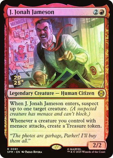 J. Jonah Jameson (RM-PRE_SPM_081-ENF)、Magic: The Gathering、kayou