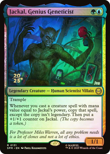 Jackal, Genius Geneticist、Magic: The Gathering、kayou