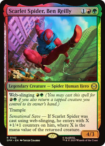 Scarlet Spider, Ben Reilly、Magic: The Gathering、kayou