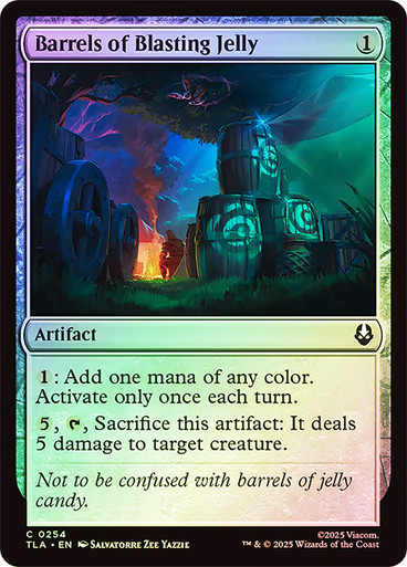 Barrels of Blasting Jelly、Magic: The Gathering、kayou