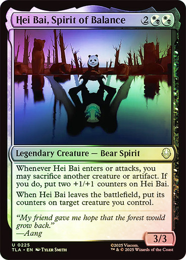 Hei Bai, Spirit of Balance (TLA-225)、Magic: The Gathering、kayou