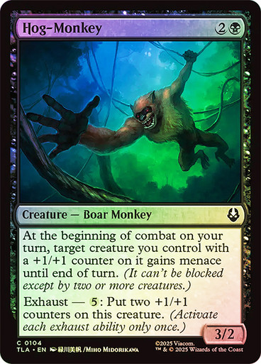 Hog-Monkey (TLA-104)、Magic: The Gathering、kayou
