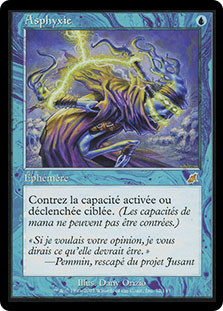 stifle cards mtg Old Fogey (Unhinged) Light Play