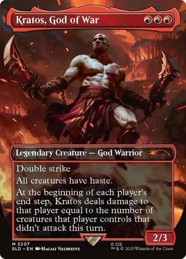 Kratos, God of War、Magic: The Gathering、kayou