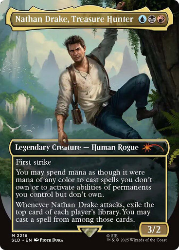 Nathan Drake, Treasure Hunter、Magic: The Gathering、kayou
