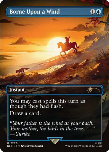 Borne Upon a Wind、Magic: The Gathering、kayou