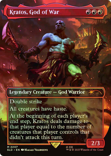 Kratos, God of War (God of War) | Secret Lair Drop | Star City Games