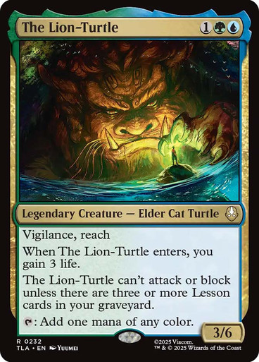 The Lion-Turtle (TLA-232)、Magic: The Gathering、kayou