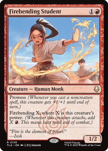Firebending Student、Magic: The Gathering、kayou