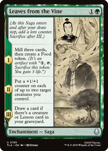 Leaves from the Vine、Magic: The Gathering、kayou