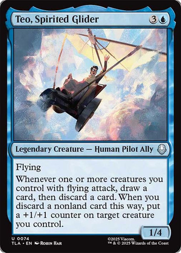 Teo, Spirited Glider、Magic: The Gathering、kayou