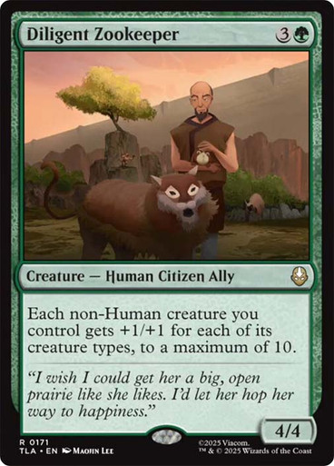 Diligent Zookeeper (TLA-171)、Magic: The Gathering、kayou