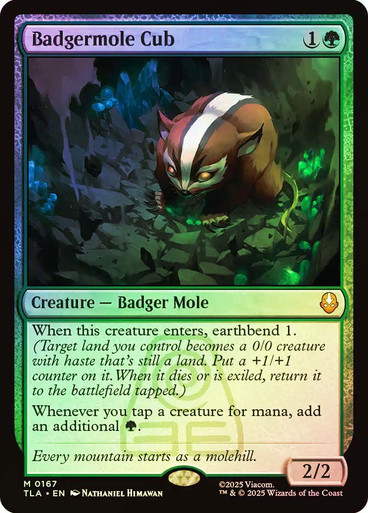 Badgermole Cub (マジック：ザ・ギャザリング) BadgermoleCub__16652.