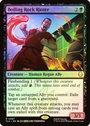 Avatar Boiling Rock Riot Boiling Rock Rioter | Avatar: The Last Airbender | Star City Games