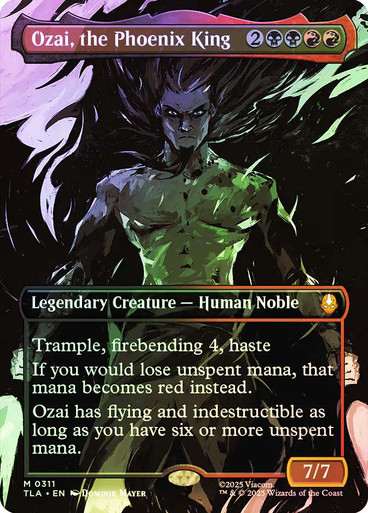 2025 MTG TLA JP オザイ・ザ・フェニックス・キング #0311 Ozai, the Phoenix King | Avatar: The Last Airbender | Star City Games