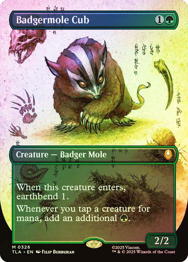 アナグマモグラの仔 / Badgermole Cub英語非foil Badgermole Cub | Avatar: The Last Airbender | Star City Games