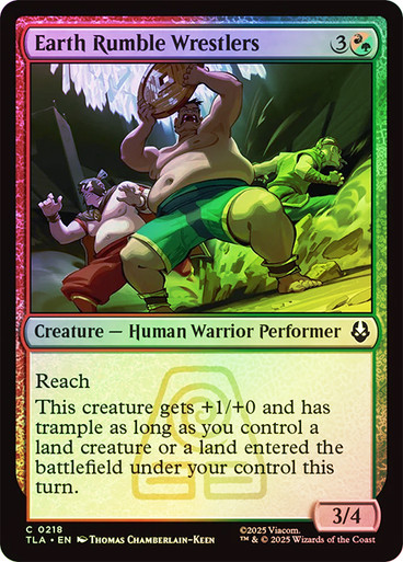 mtg wrestling cards Bulk Up [Foundations]
