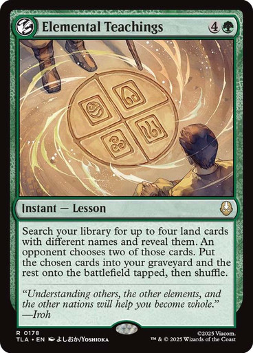 Elemental Teachings (TLA-178)、Magic: The Gathering、kayou