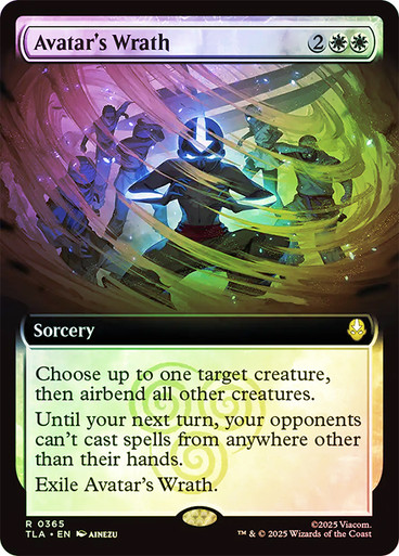 Avatar's Wrath (TLA2-365)、Magic: The Gathering、kayou