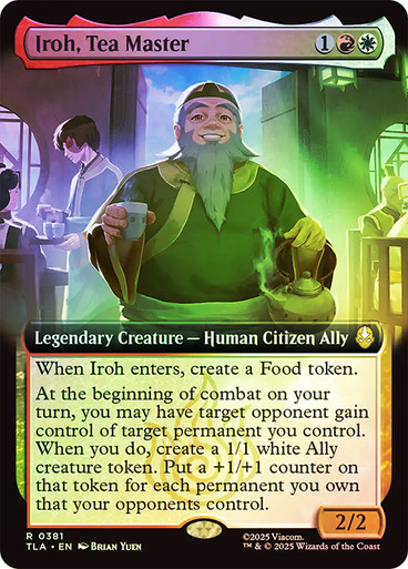 Iroh, Tea Master、Magic: The Gathering、kayou
