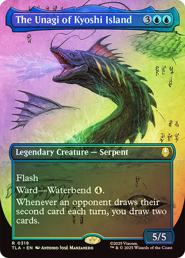 The Unagi of Kyoshi Island (TLA2-319)、Magic: The Gathering、kayou