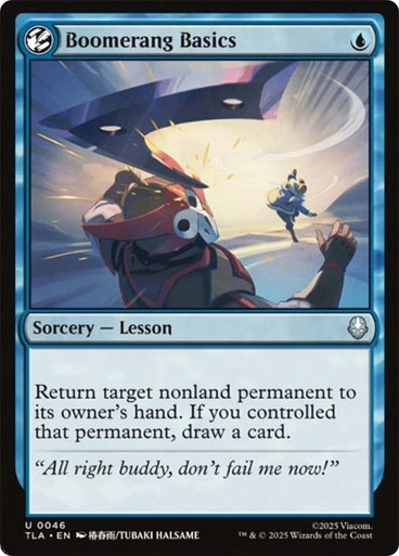 Boomerang Basics (TLA-046)、Magic: The Gathering、kayou