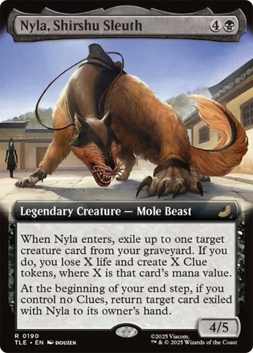 Nyla, Shirshu Sleuth、Magic: The Gathering、kayou