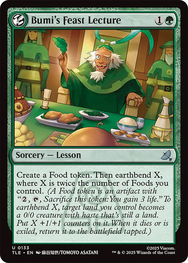 Bumi's Feast Lecture (TLE-133)、Magic: The Gathering、kayou
