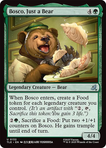 Bosco, Just a Bear、Magic: The Gathering、kayou