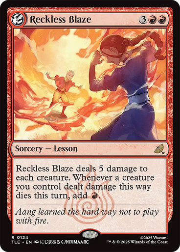 Reckless Blaze (TLE-124)、Magic: The Gathering、kayou