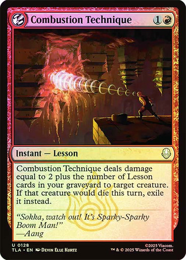 Combustion Technique、Magic: The Gathering、kayou