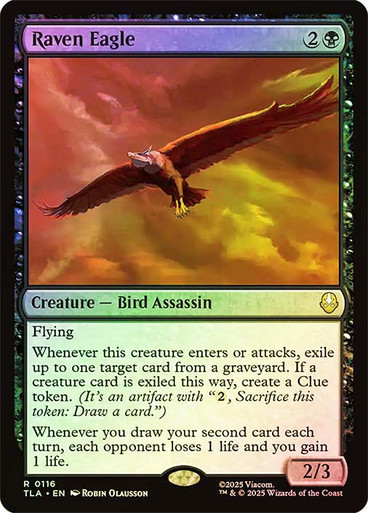 Raven Eagle (TLA-116)、Magic: The Gathering、kayou