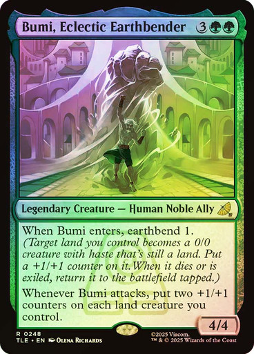 Bumi, Eclectic Earthbender、Magic: The Gathering、kayou