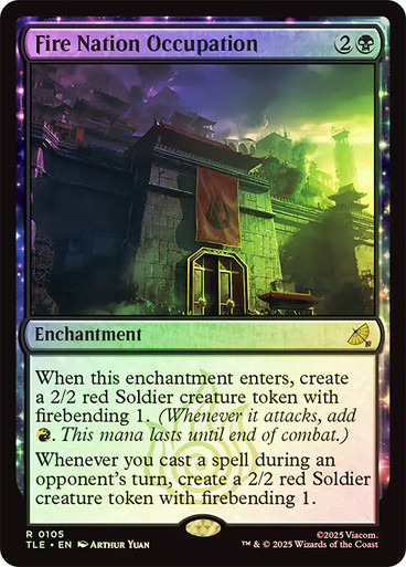 Fire Nation Occupation (TLE-105)、Magic: The Gathering、kayou