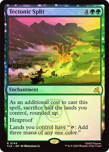 Tectonic Split (TLE-144)、Magic: The Gathering、kayou