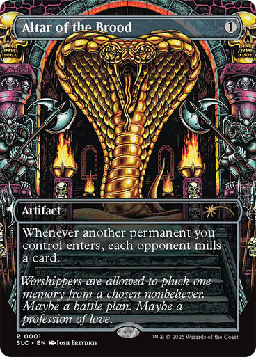 群の祭壇/Altar of the Brood SecretLair 4枚 Altar of the Brood (Secret Lair Countdown) | Secret Lair Drop