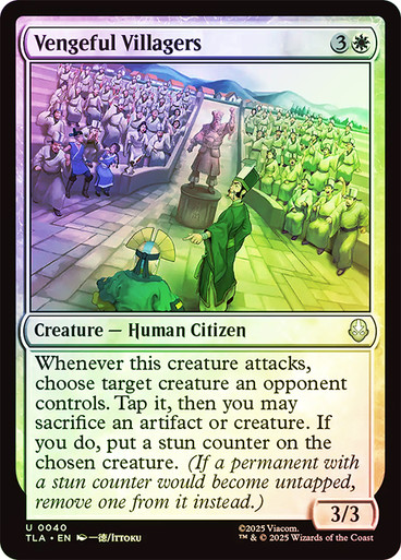 Vengeful Villagers (TLA-040)、Magic: The Gathering、kayou