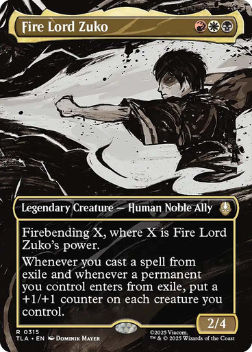 Fire Lord Zuko (TLA2-315)、Magic: The Gathering、kayou